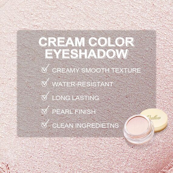 OULAC Lidschatten Perlen-Finish | Lidschatten & Highlighter Chiffon Feine Textur | Wasserfest & Langlebig | Metallisch Perlen Finish Augen-Makeup | Vegan | 06g (P06) Purity