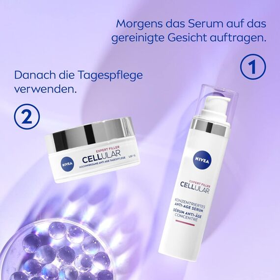 NIVEA Cellular Expert Filler Konzentriertes Anti-Age Serum 40ml