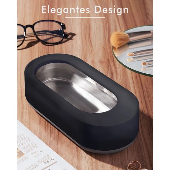 mfa® | Ultraschallreinigungsgerät für Brillen, Gold & Silberschmuck (Silberbad) | Ultraschallreiniger Brille | Schmuckreiniger | Ultraschall Brillenreiniger | Ultraschallgerät | Ultrasonic Cleaner