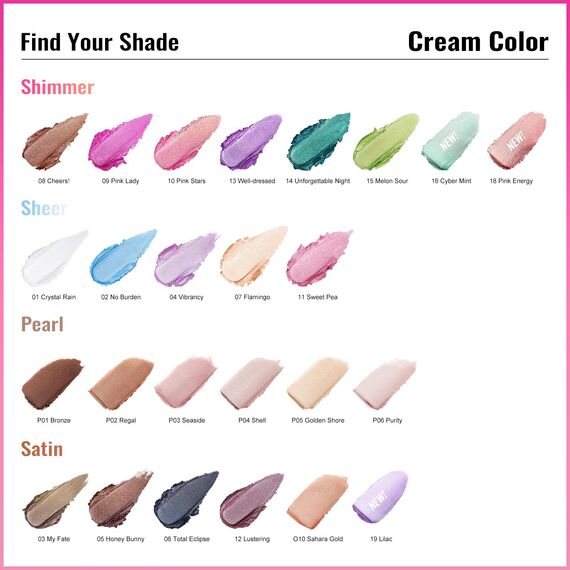 Oulac Glitzer Lidschatten weiß| Lidschatten & Highlighter Duo| Glitzer Schmink| Wasserfest & Langlebig| Glitzer Finish| Verblendbares & faltenfreies Augen-Makeup| Vegan |06g (01)