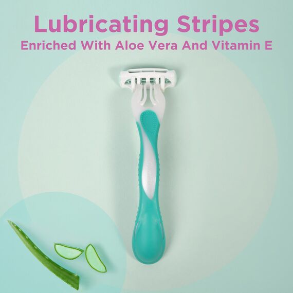 Wilkinson Sword myIntuition Smooth Sensitive Quattro womens 3+1er Pack