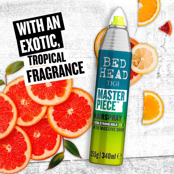 Bed Head by Tigi Masterpiece Shiny Haarspray für starken Halt und Glanz, 340 ml (Packung mit 2)