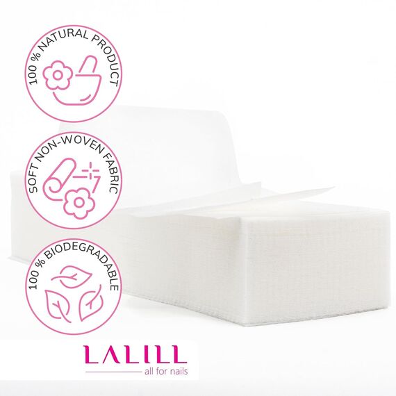 LALILL Vliesstreifen 400 Stück für Wachs - Vlies Streifen für die Haarentfernung mit Warmwachs und Zuckerpaste Gesicht - Körper Haar Entfernung Epilieren Wachsstreifen - Wax Waxing