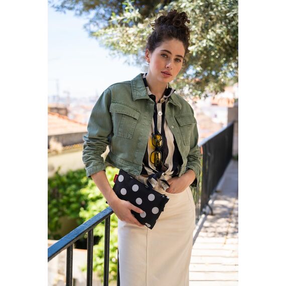 reisenthel case 1 dots White - universeller Kleiner Organizer für Kosmetik oder kleine Handtaschenartikel