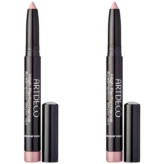 ARTDECO High Performance Eyeshadow Stylo - 3 in 1 Stift: Lidschatten Stift, Eyeliner und Kajal - 1 x 1,4 g (Packung mit 2)