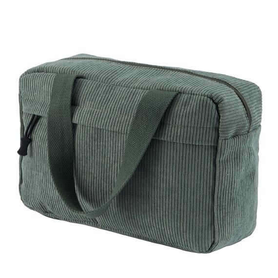 Jiliyote Groß Kosmetiktasche Damen Cord Kulturtasche Damen Make-up Tasche Kulturtaschen Cosmetic Bag Reise Kulturbeutel für Travel mädchen Frauen