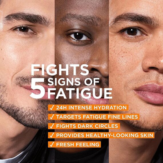 L'Oréal Men Expert XXL Gesichtspflege gegen müde Haut für Männer, Belebende Feuchtigkeitscreme 24H Anti-Müdigkeit, Gesichtscreme für Herren mit Vitamin C, Hydra Energy, [Amazon Exclusive], 1 x 100 ml