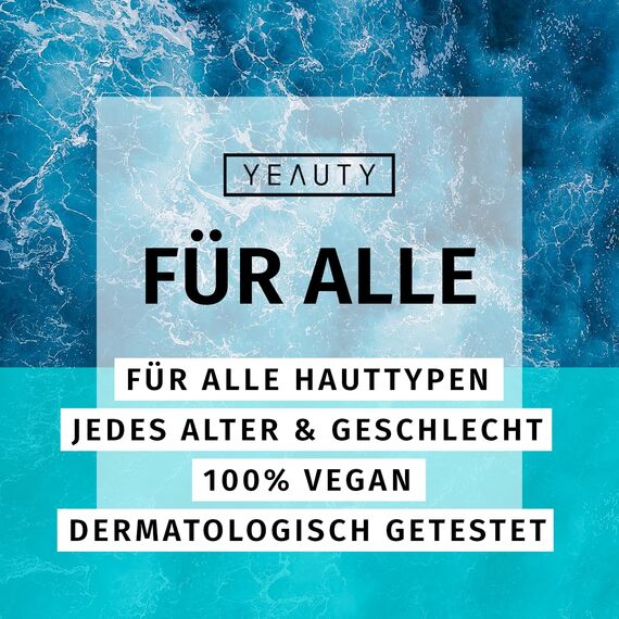 YEAUTY DEEP HYDRATION EYE PAD MASK, feuchtigkeitsspendende Augenpads mit Aloe Vera, Hyaluron und Vitamin E gegen trockene und spröde Haut, für eine optimal durchfeuchtete Augenpartie