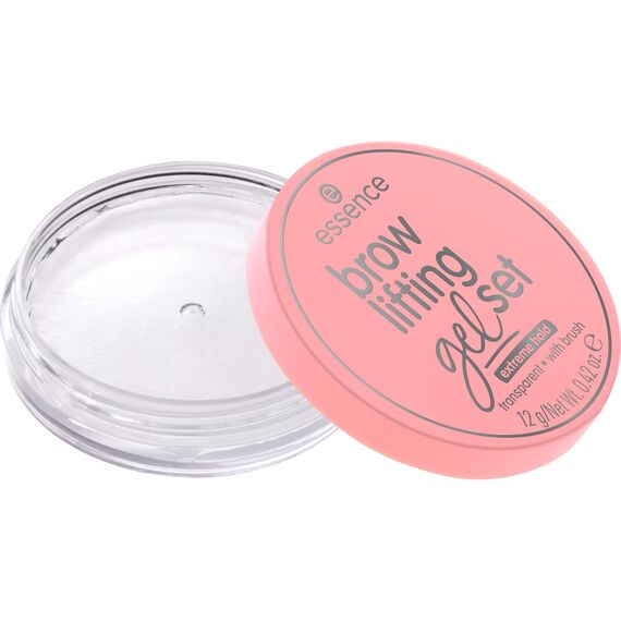 essence brow lifting gel set, Augenbrauengel, Transparent, langanhaltend, definierend, fixierend, transluzent, vegan, ohne Mikroplastikpartikel, Nanopartikel frei, ohne Parfüm, 3er Pack (3x12g)