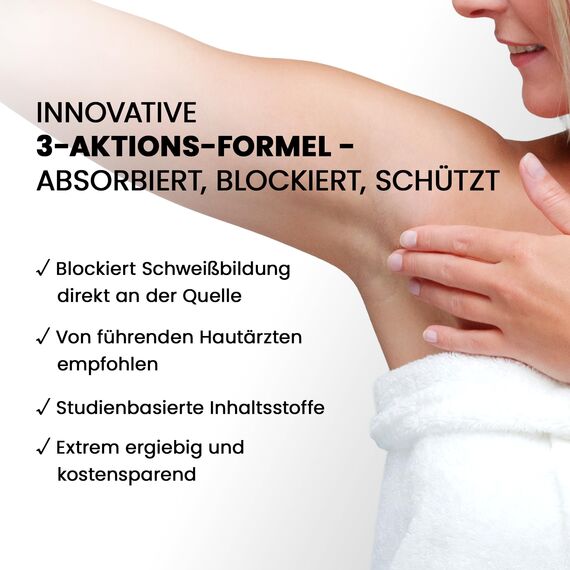 DON'T CALL IT DEO Antitranspirant gegen starkes Schwitzen & Geruch – 5-Tage-Schutz, Fluid 50 ml – extra starke Deo-Alternative für Damen & Herren – 2er Pack