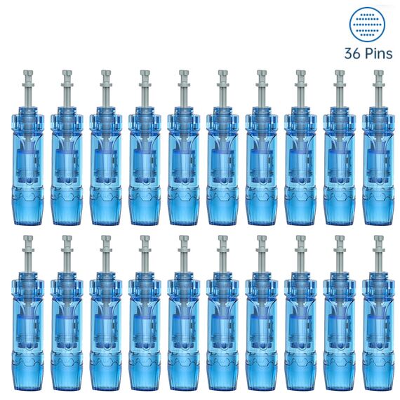20 stück Dr. pen M8S Cartridges - 36 Pins für Anti-Falten Feuchtigkeitspflege Straffung Aufhellung Fleckenreduzierung - authentische Ersatzkartuschen fit Dr. pen Ultima M8S/A8S/A9/A11