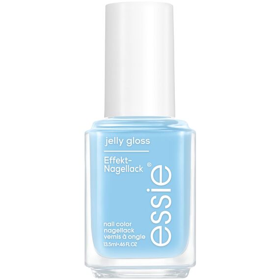 essie Nagellack ̶ Nr. 100 sky jelly, Nagellackfarbe in Hellblau, essie jelly gloss Kollektion, 13,5 ml