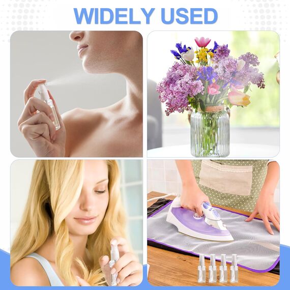 Hanyousheng 4 X 20ml sprühflasche Klein, Spray Bottle, Sprayflasche Leer, Zerstäuber, Zerstäuber Sprühflasche, Sprühflaschen, Kleine Sprühflasche, für Parfüms, Wasser Alkohol