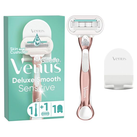 Venus Deluxe Smooth Sensitive Roségold Rasierer- 1 Klinge