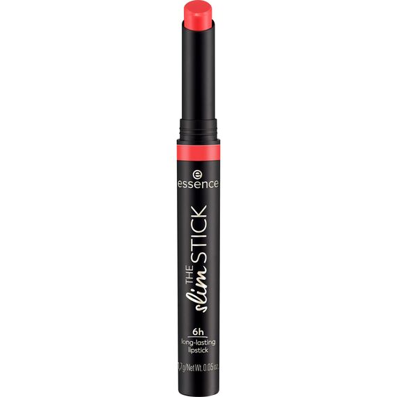 essence THE slim STICK, Lippenstift, Nr. 108, Orange, langanhaltend, pflegend, Expressergebnis, farbintensiv, matt, vegan, ohne Parfüm, ohne Alkohol, ohne Parabene, 3er Pack (3x1.7g)