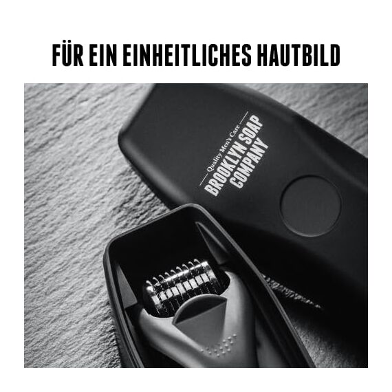 Bartroller · BROOKLYN SOAP COMPANY · Für einen volleren Bart ✓ Regt Bartwachstum an ✓ Hilft Bartlücken zu schließen ✓