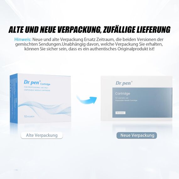 Dr. pen Ultima M8/M7S Cartridges 36 Pins - 10 Stück für Anti-Falten Feuchtigkeitspflege Straffung Aufhellung Fleckenreduzierung - Authentische Dr pen Patronen(10 Stück, 36 Pins für M8/M7S)