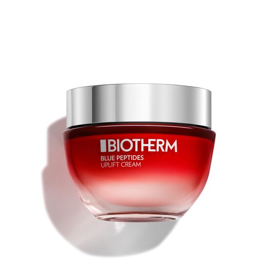Biotherm Blue Peptides Uplift Cream, straffende Tagescreme mit Kollagen Peptiden, Anti Aging Gesichtspflege Creme, 50ml