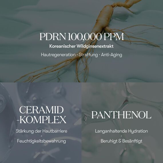 VT COSMETICS PDRN 100 Essence, Intensiv Glow Serum, 100.000ppm Veganes PDRN, Hautregeneration & Volumengebung, Hydratisierend & Feuchtigkeitsspendend, Straffend, Feine Linien 1,01 fl. Oz.