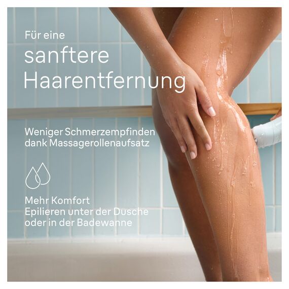 Braun Silk-épil 5, Epilierer Damen / Haarentferner für langanhaltende Haarentfernung, 5-011, Weiß/Grau