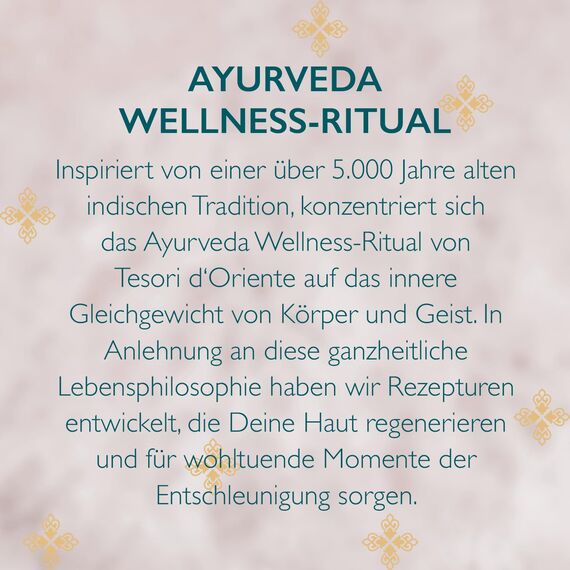 Tesori d'Oriente Parfum Deodorant Ayurveda | 150 ml | aromatisches Deo-Spray | Amla-Frucht und Patchouli | Duft zum Träumen | 24 h Schutz | Wellness-Ritual für Körper & Sinne