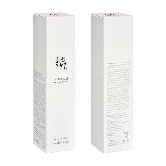Beauty of Joseon Dynasty Cream Hydrating Face Moisturizer Für Trockene, Empfindliche Haut, Koreanische Hautpflege Für Männer Und Frauen, 100 Ml, 3,38 Fl. Oz