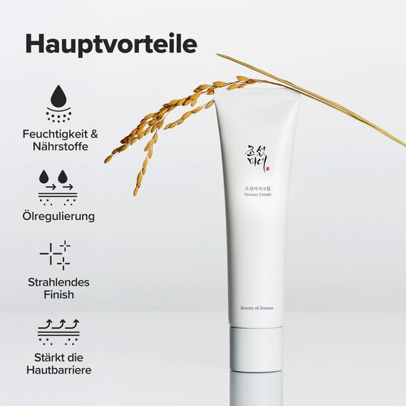 Beauty of Joseon Dynasty Cream Hydrating Face Moisturizer Für Trockene, Empfindliche Haut, Koreanische Hautpflege Für Männer Und Frauen, 100 Ml, 3,38 Fl. Oz