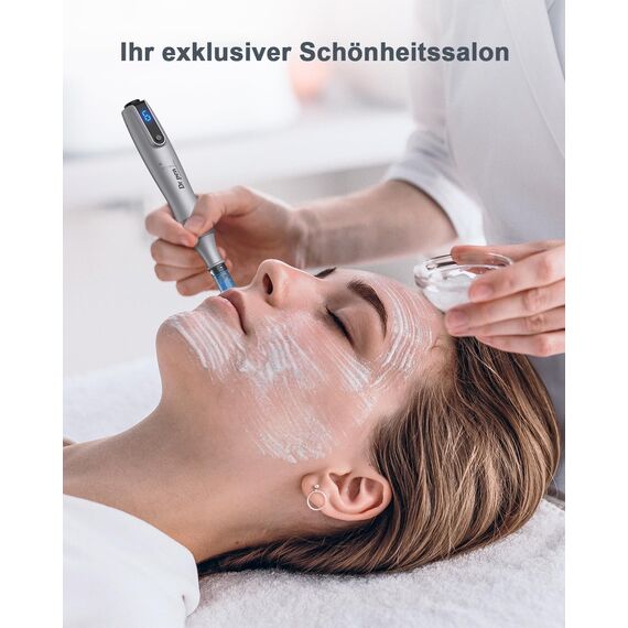 Dr. Pen Ultima M8S Microneedling Pen: Drahtlose Microneedling Pen - 12 Ersatzkartuschen