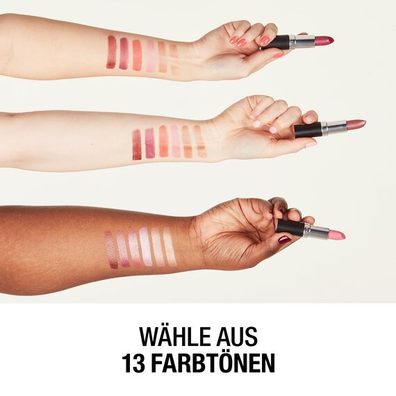 Manhattan Lasting Perfection Satin Lipstick 870 Mauve Quartz, Lippenstift für intensive, langanhaltende Farbe und feuchtigkeitsspendende Pflege