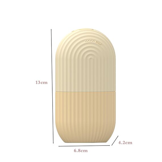 Joyeee Ice Roller, Facial Eisroller Augeneis Gesichtsbehandlung Schönheit Hautpflege Eiskompresse Schrumpft Poren, Anti-Falten, reduziert Schwellungen, verbessert die Hautelastizität, Gelb