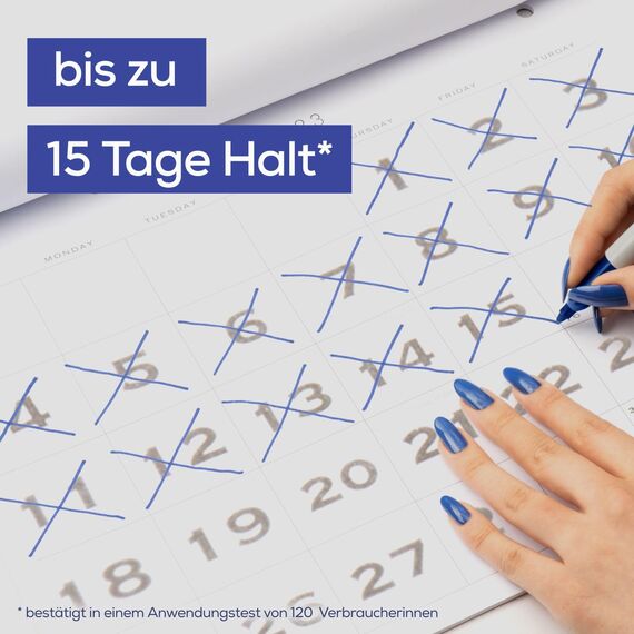 essie gel by essie langanhaltender Nagellack mit glänzendem Finish, Maniküre ohne UV-Licht, Gel Couture, Farbe: Nr. 552 statement peace, Blau, 1 x 13,5 ml