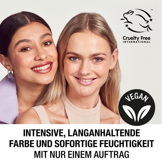 Manhattan Lasting Perfection Satin Lipstick 970 Precious Plum, Lippenstift für intensive, langanhaltende Farbe und feuchtigkeitsspendende Pflege