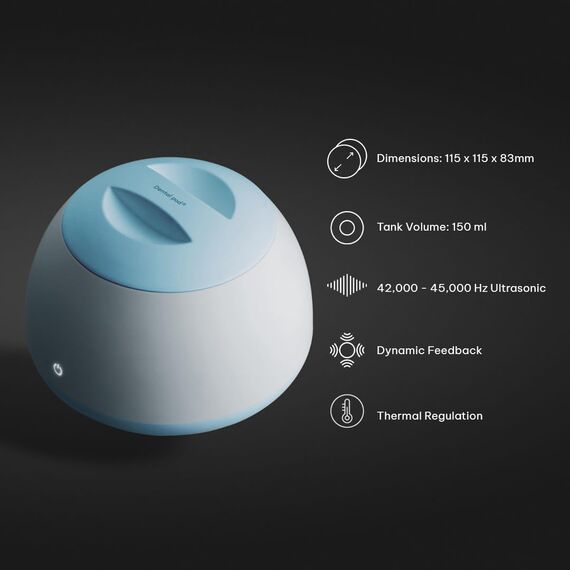 Zima Dental Pod: Ultraschallreinigungsgerät. Der originale Ultraschallreiniger für Zahnschienen, Knirscherschienen, Aligner, Nachtschienen, Zahnprothesen. Ultraschallreinigungsgerät für Dentalpflege.