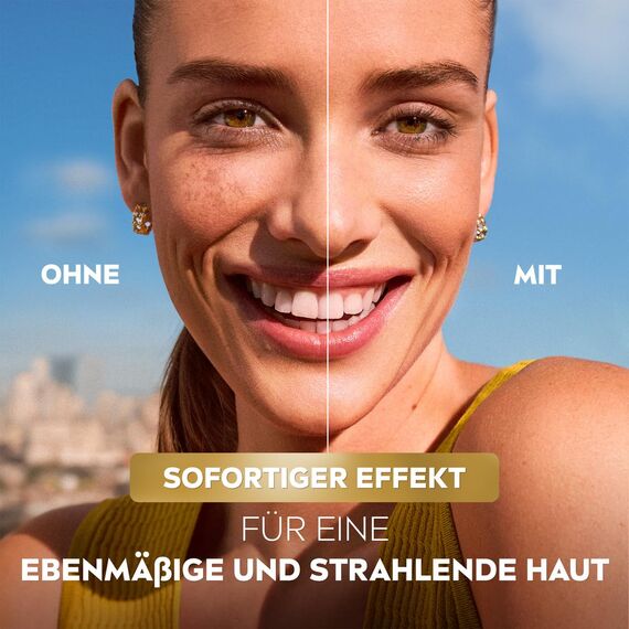 NIVEA Luminous 630 Anti-Pigmentflecken CC Fluid LSF 30 für helle Hauttöne, CC Cream mit Hyaluron und mikroverkapselten Farbpigmenten, Tagescreme mit LSF 30 für einen ebenmäßigen Teint (40 ml)