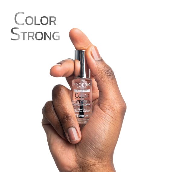 Base Coat Nagelhärter mit Biotin, Silicium, Keratin - Stärkt & Gewährleistet langanhaltende Farben auf brüchigen Nägeln, die durch permanente Lackierung beschädigt sind - Hände & Füße - Swiss Made