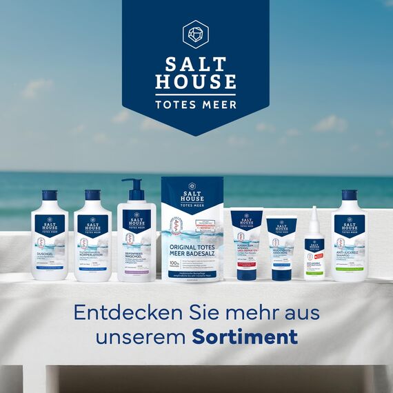 Salthouse Totes Meer Therapie Anti-Juckreiz Kopfhaut-Fluid Akut, beruhigende Leave-on-Pflege ohne Ausspülen, mit Panthenol & Niacinamid, bei Kopfhautjucken, 75ml