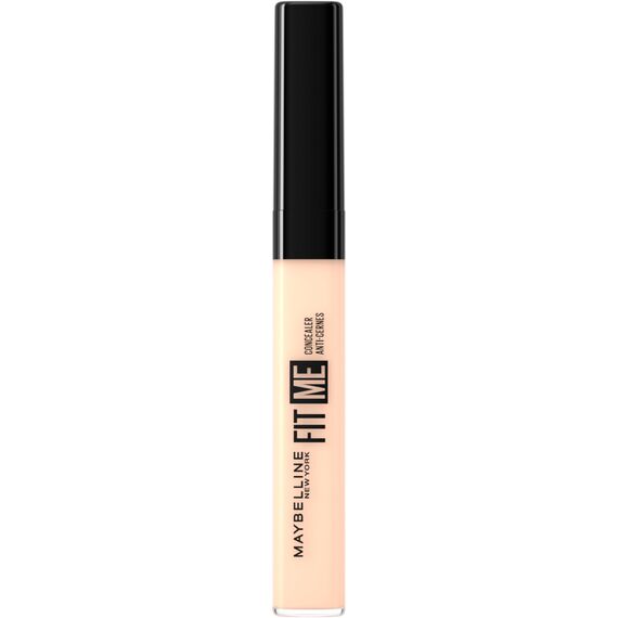 Maybelline New York Abdeckstift, Fit Me! Concealer, Für makellose Haut, Alle Hauttypen, Nr. 15 Fair, 6,8 ml (Packung mit 2)