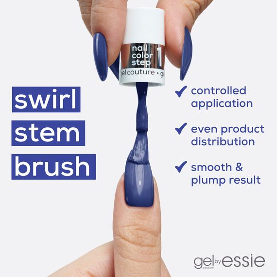 essie gel by essie langanhaltender Nagellack mit glänzendem Finish, Maniküre ohne UV-Licht, Gel Couture, Farbe: Nr. 505 gossamer garments, Rosa, 1 x 13,5 ml