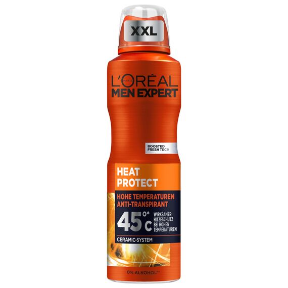 L'Oréal Men Expert Körperpflegeset für Männer, Mit XXXL Duschgel und XXL Deospray, Set für Herren mit Taurin und Keramik, Hydra Energy, Heat Protect, 2-teilig