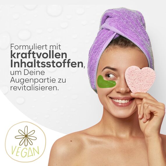 BLOOMORA Gemischte Augenpads (30 Paare) - Eye Pads mit Niacinamid & Augenpads Hyaluron - Augenpadz Gegen Augenringe - Augenringe Entfernen - Eye Patches