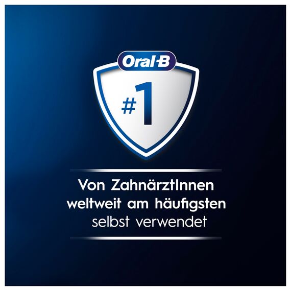 Oral-B iO Series 6 Plus Edition Elektrische Zahnbürste, Doppelpack — Electric Toothbrush, Inkl. 4 Aufsteckbürsten, 5 Putzmodi für Zahnpflege, Reise-Etui — Designed by Braun, Schwarz/Rosa