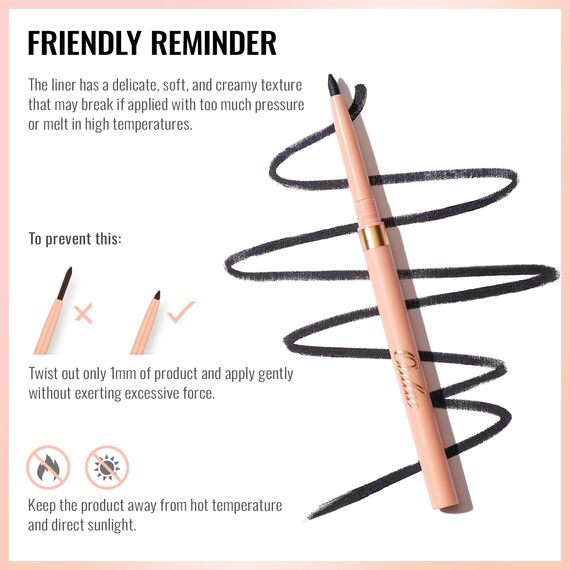 OULAC Rosa Matte Eyeliner Waterproof, Wischfester Langanhaltender Schwenkbarer Eye Liner & Lipliner Stift, Schnelltrocknung, Hochpigmentierter, Seidiger Cremige, Vegan (05) Dried Rose