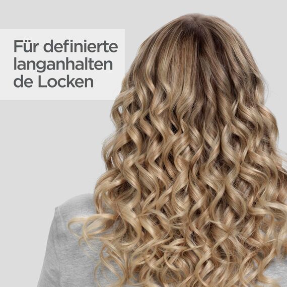 BaByliss Curl Secret Lite - Automatischer Lockenstab, einfaches und schnelles Haarstyling, 5 Heizstufen bis zu 210°C – Schwarz & Roségold, C1031E