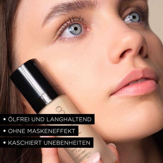 ARTDECO Perfect Teint Foundation - langanhaltende, flüssige Foundation ohne Öl und ohne Maskeneffekt - 1 x 20 ml (Packung mit 2)