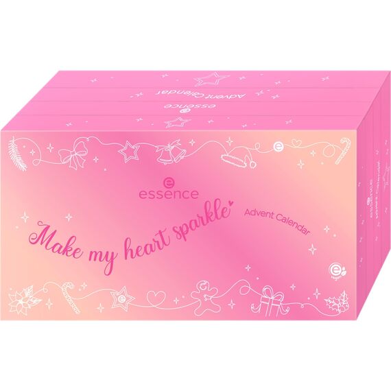 essence Beauty Adventskalender "Make My Heart Sparkle" | Weihnachtskalender, vegan, ohne Parabene, 24 Beauty-Überraschungen für die Weihnachtszeit | 1er Pack (1 Stück)