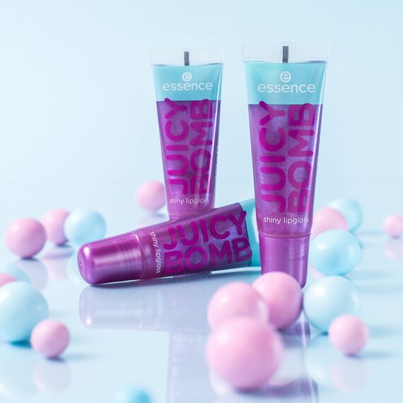 essence JUICY BOMB shiny lipgloss set 02