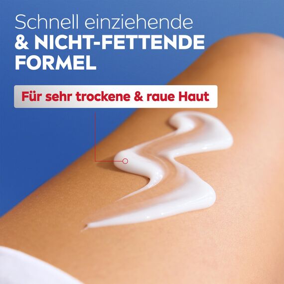 NIVEA Body Lotion Repair & Care, Körpercreme für sehr trockene Haut & zur Linderung von Spannungsgefühlen, Körperlotion mit Glycerin, Niacinamid & Provitamin B5 (400 ml)