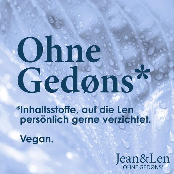 Jean & Len Conditioner Sensitiv Hafermilch & Baumwolle, für trockenes Haar und empfindliche Kopfhaut, verwöhnende und sanfte Pflege, ohne Silikone und Parabene, vegan, 300 ml (Packung mit 2)