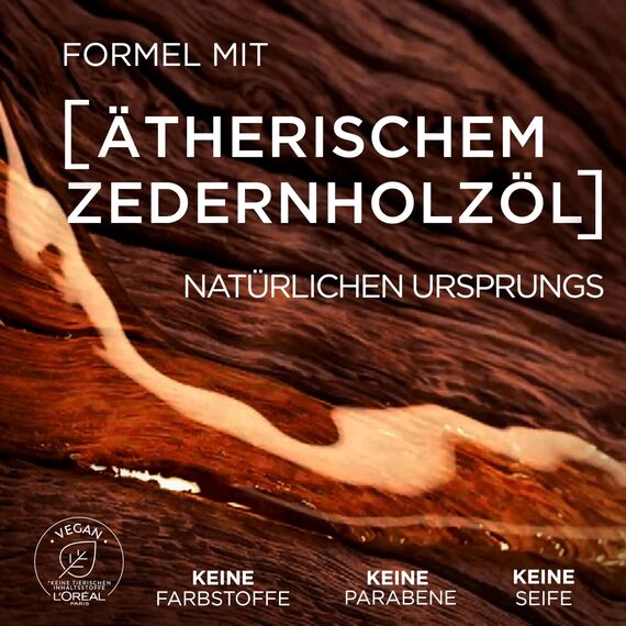 L'Oréal Men Expert Pflegesets für Bart und Körper für Männer, Mit Bartshampoo, Bartöl, 2x Duschgel und Deo, Geschenkset für Herren mit ätherischem Zedernholzöl, Barber Club, 5-teilig