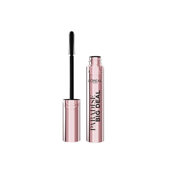 L'Oréal Paris Paradise Big Deal Mascara Washable, Schwarze Wimpertusche für endlos lange Wimpern und gleichmäßiges Volumen, Kein Verklumpen oder verkleben & Wischfest, Für empfindliche Augen, 9,9ml